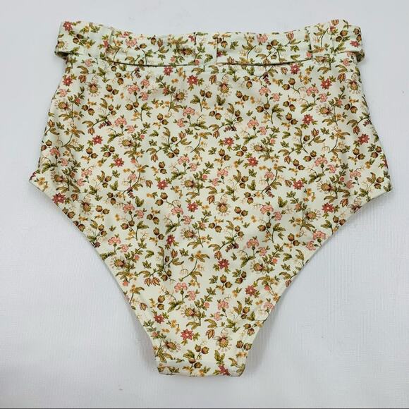 Peony La Boheme High Waist Belted Bikini Bottom - Picture 6 of 12